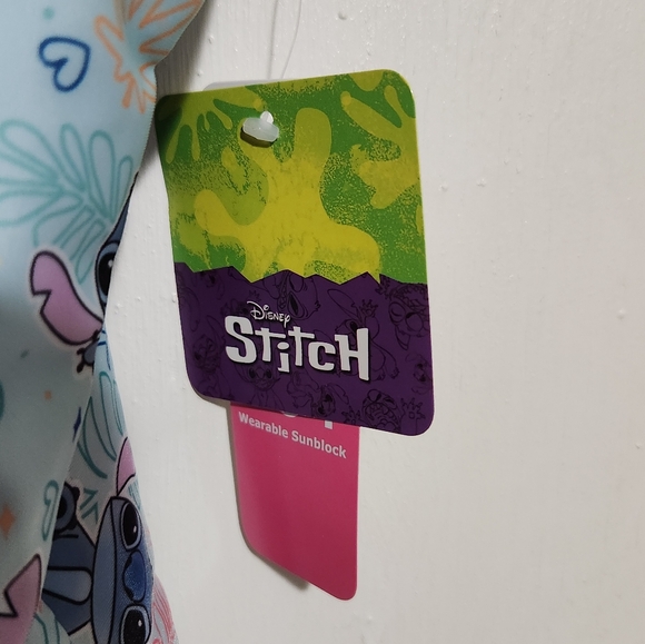 Girls Size 10/12 Disney Lilo & Stitch One Piece Bathing Swim Suit (UPF 50+) - Picture 4 of 9